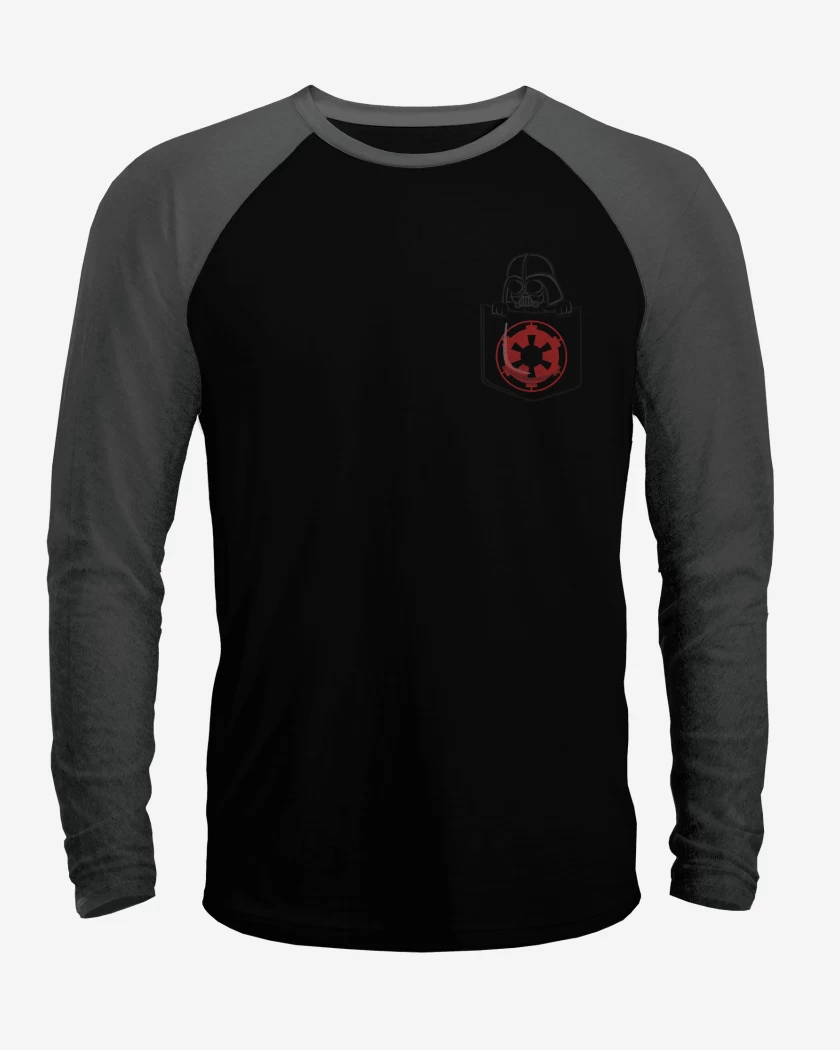 Polera Raglan vader bolsillo