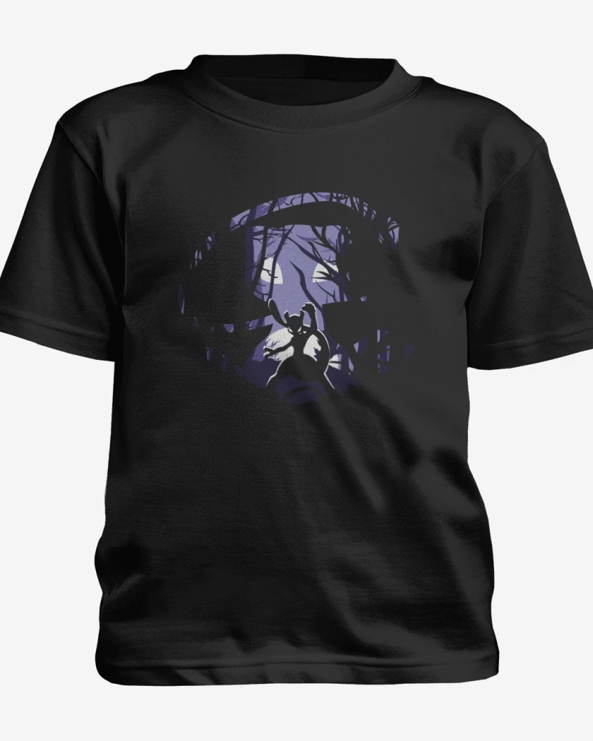 Polera de niño Negro de Mewtwo