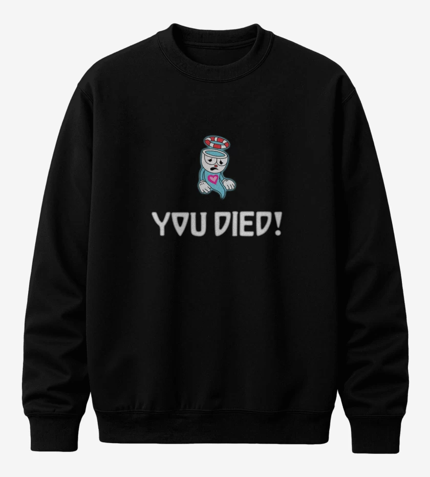 Poleron polo Cup head you died!