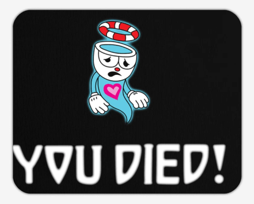 Mousepad Cup head you died!