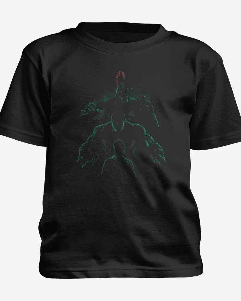 Polera de niño Negro de Hulk 2