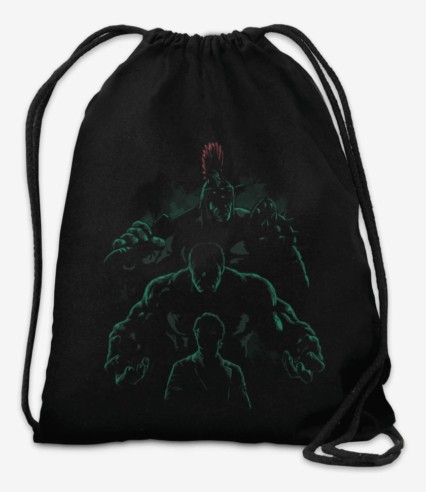 Mochila Negro de Hulk 2