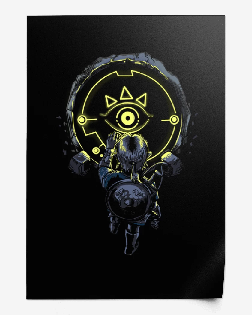 Print Negro de Link full color
