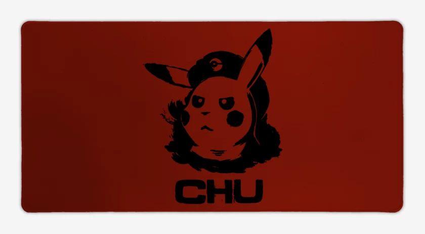Mouse pad Gamer Rojo de El Chu