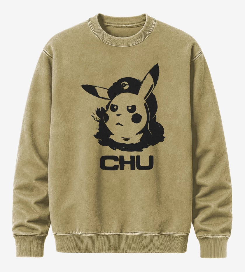 Poleron Polo Acid Wash Beige de El Chu