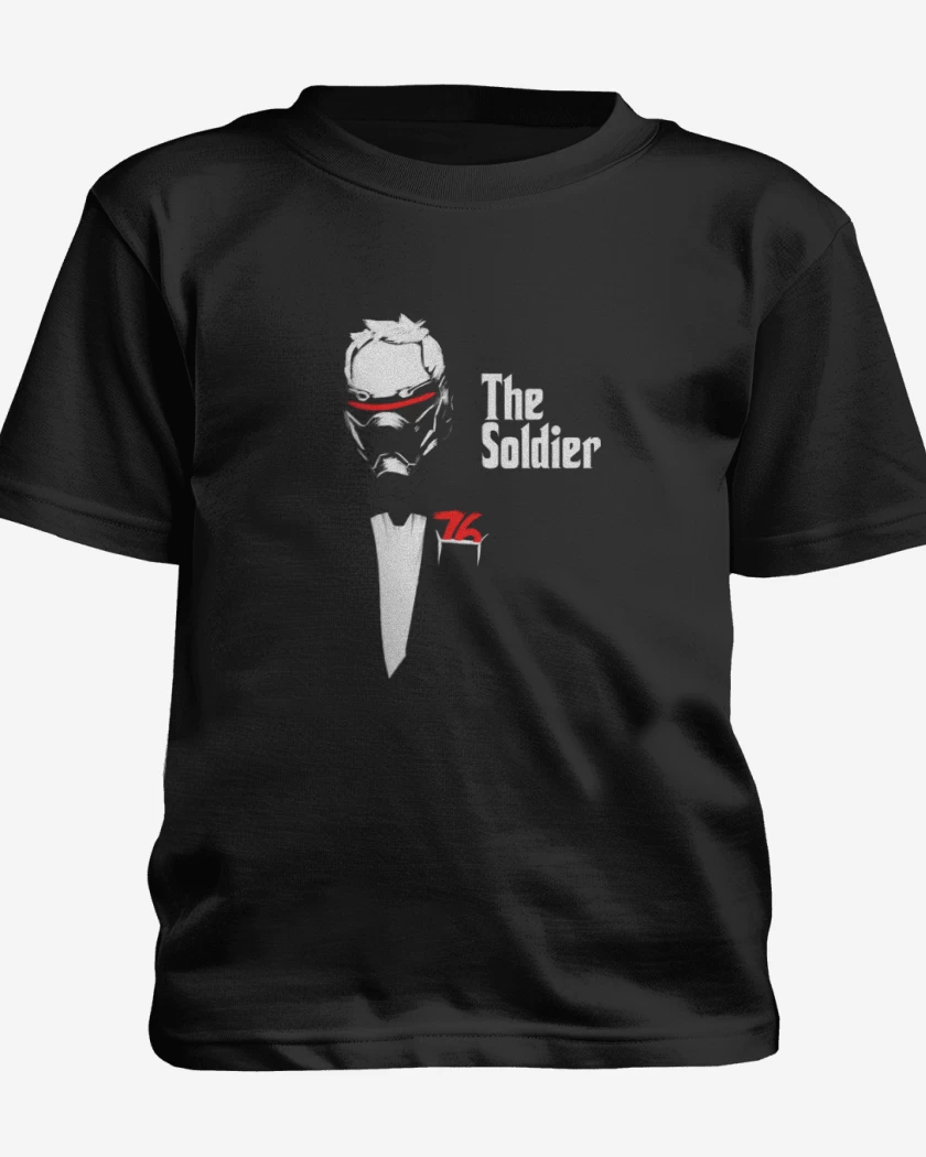 Polera de niño Negro de The soldier