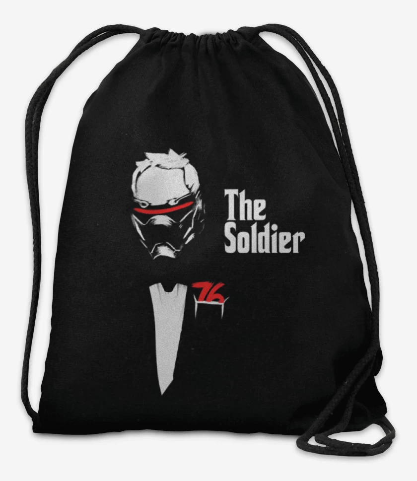 Mochila Negro de The soldier