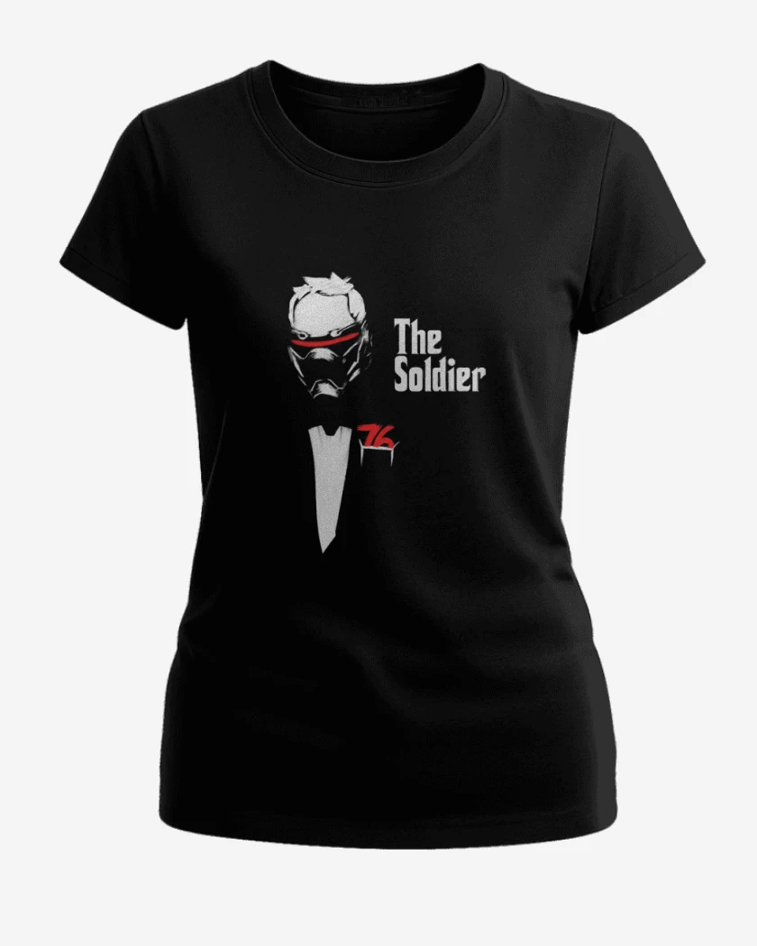 Polera de Mujer Negro de The soldier