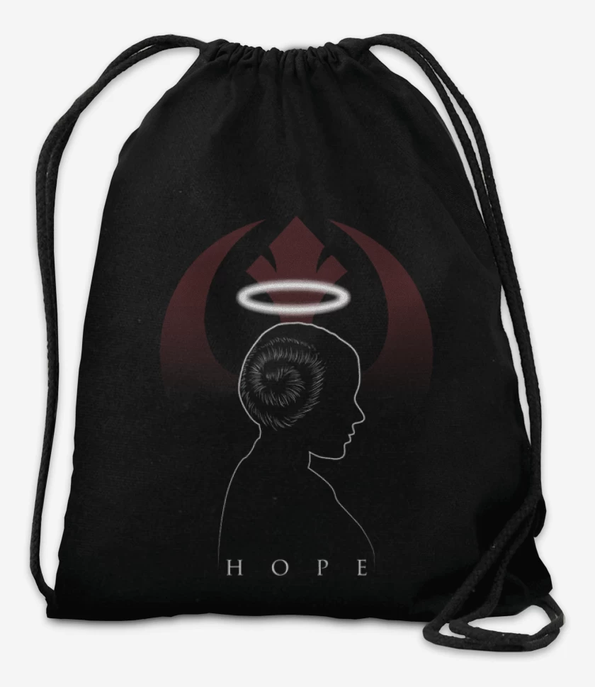 Mochila Negro de Leia