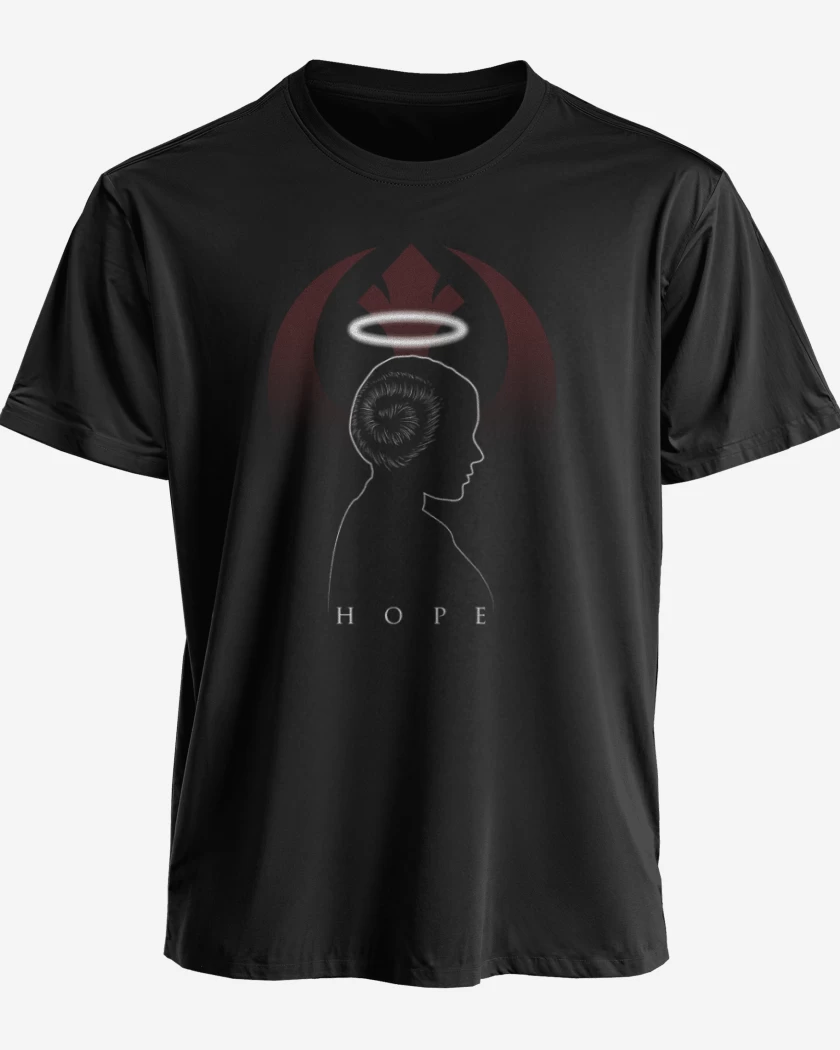 Polera premium Negro de Leia