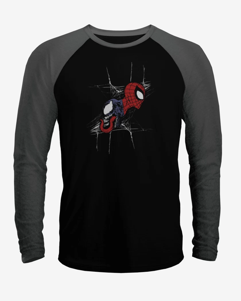Polera Raglan Araña vs Veneno