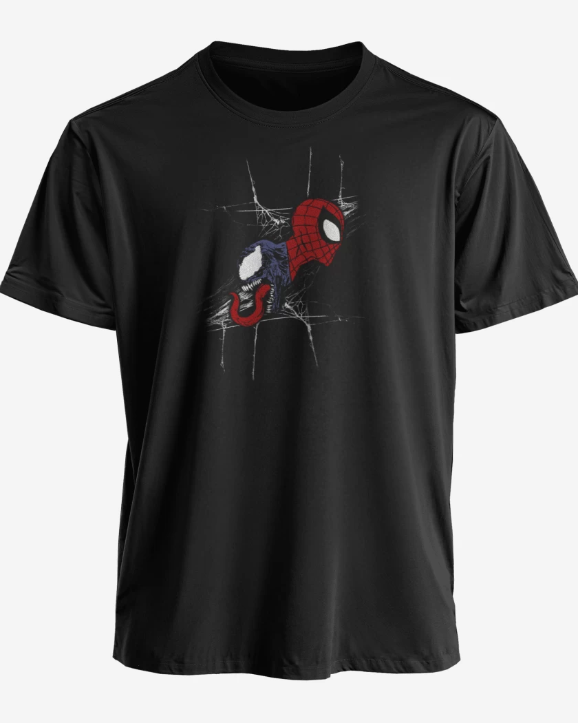Polera premium Negro de Araña vs Veneno