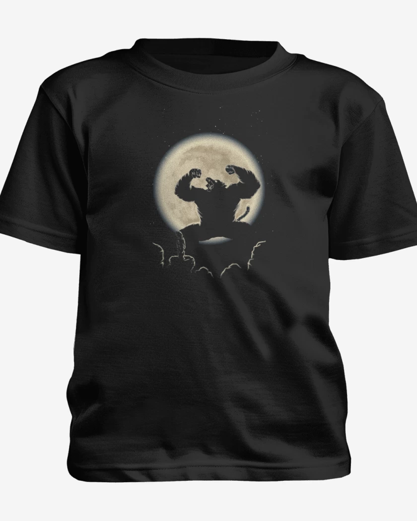 Polera de niño Negro de Mono dbz