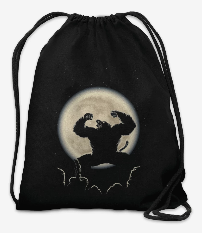 Mochila Negro de Mono dbz