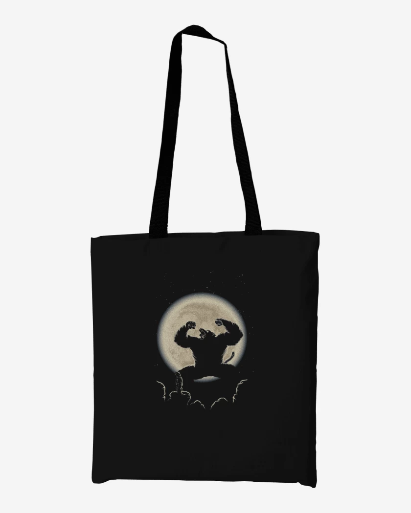 Totebag Negro de Mono dbz
