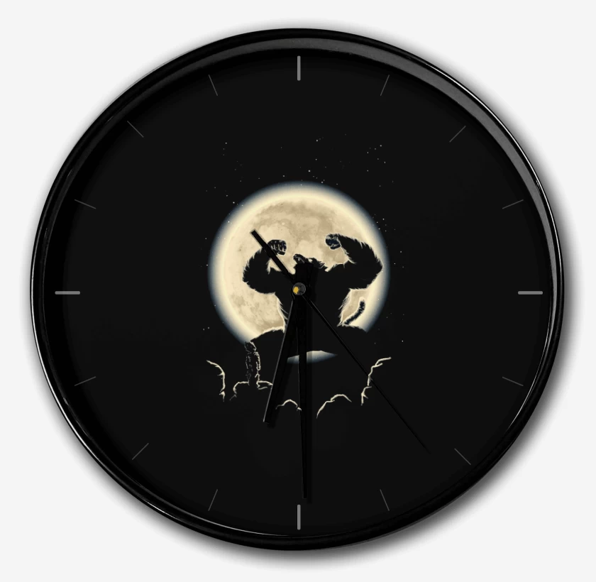 Reloj Negro de Mono dbz