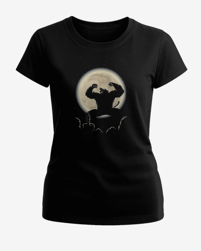 Polera de Mujer Negro de Mono dbz