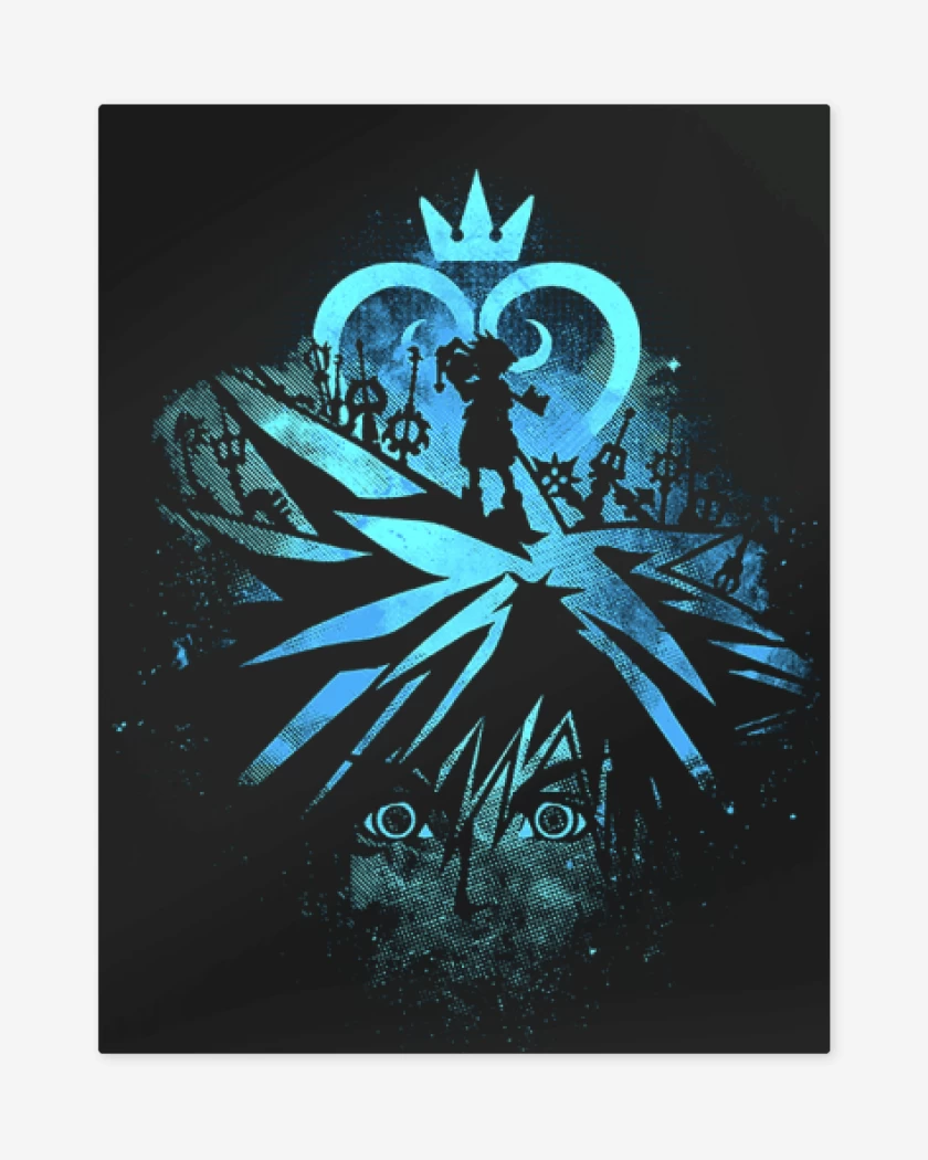 Print metalico Negro de sora