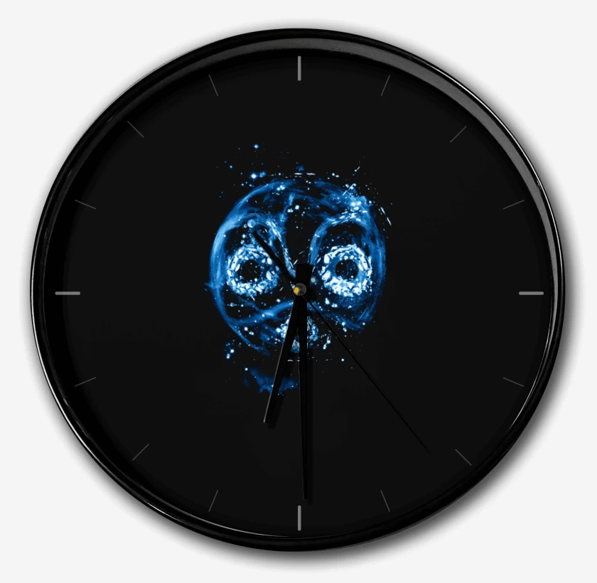 Reloj Negro de mononoke full color