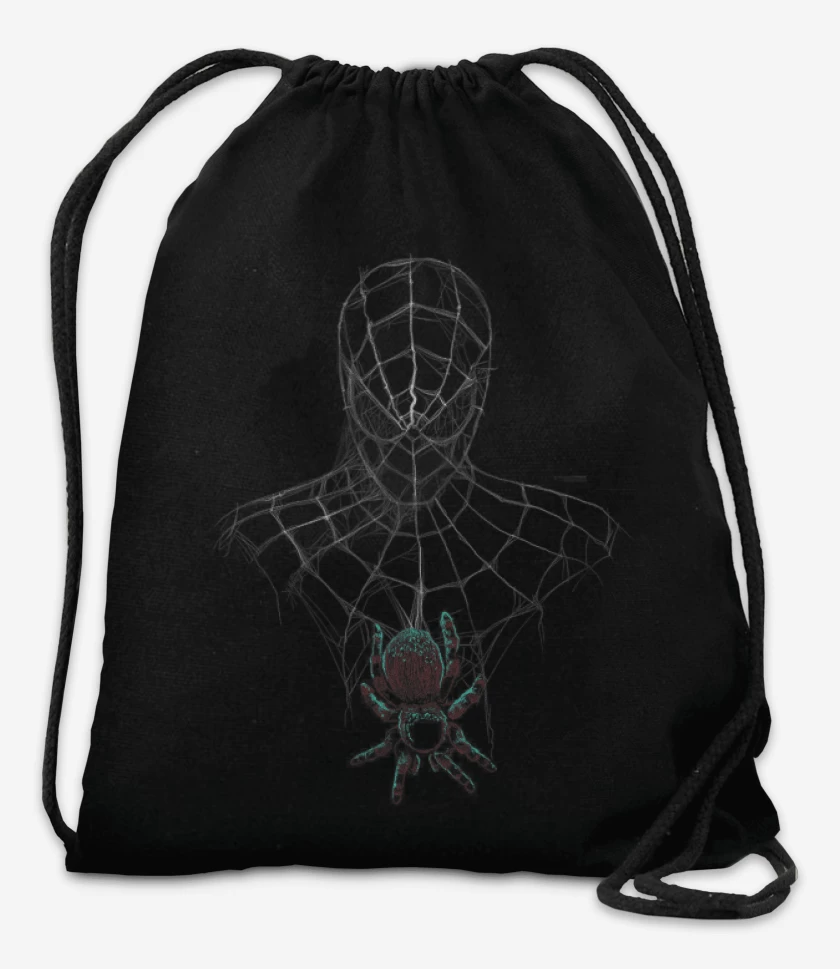 Mochila Negro de Araña