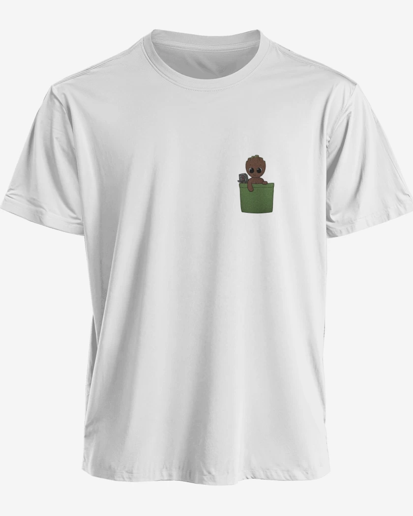 Polera Groot de bolsillo