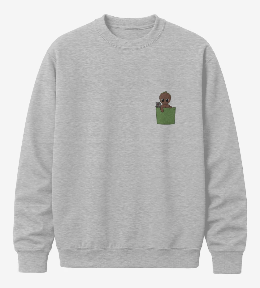 Poleron polo Groot de bolsillo