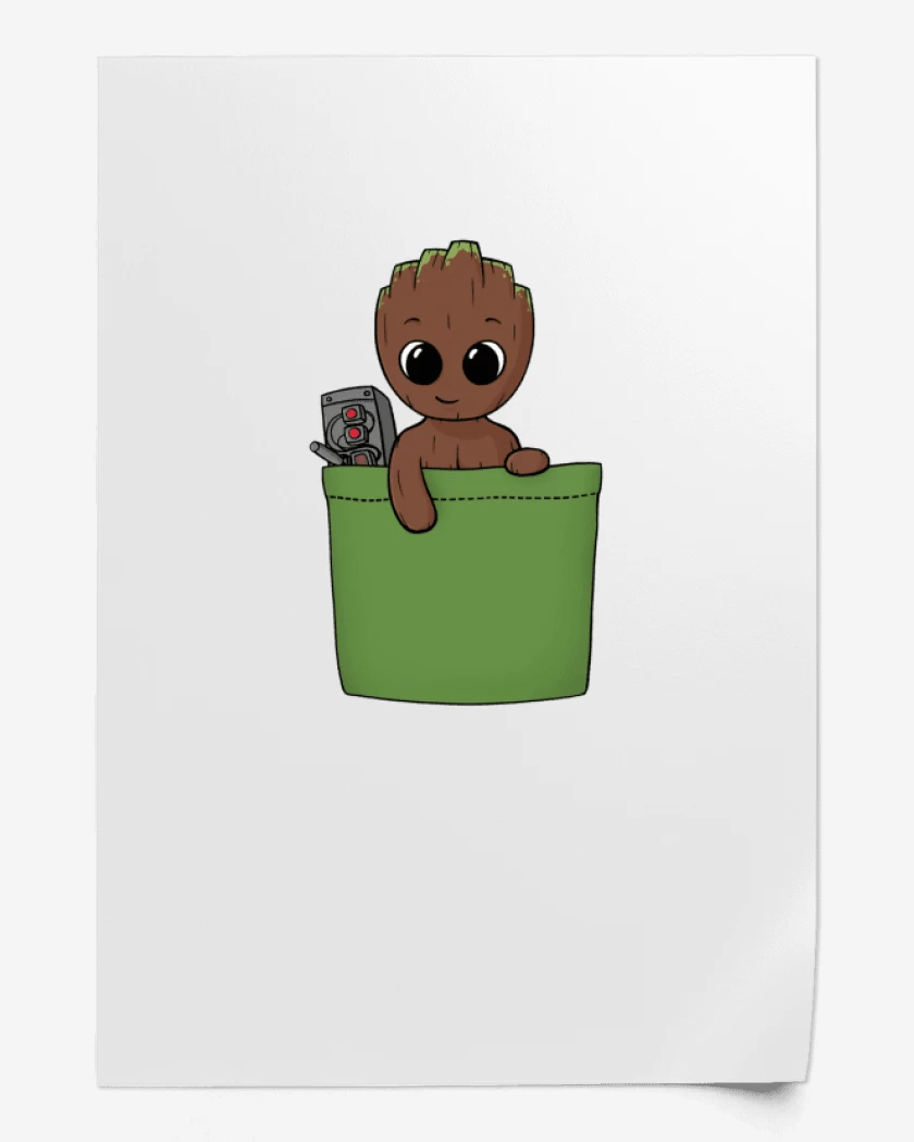 Print Groot de bolsillo