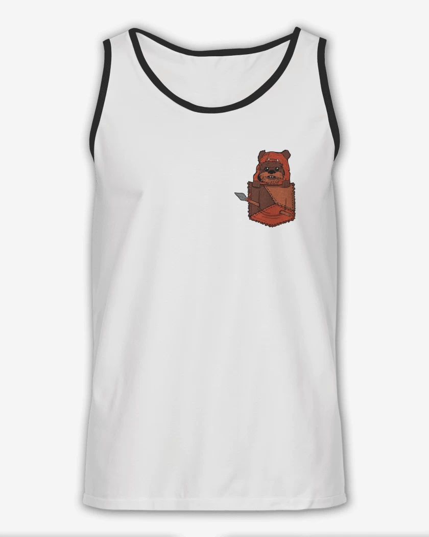 Sudadera ewok de bolsillo