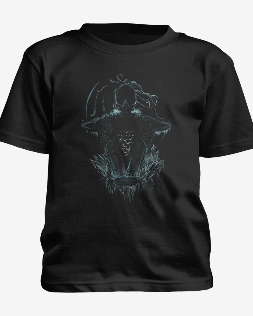 Polera de niño Negro de sub zero 3