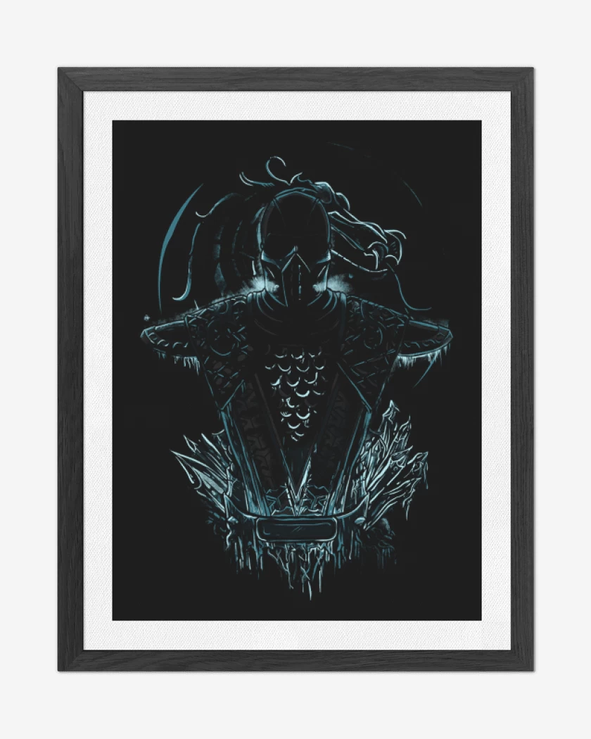 Cuadro decorativo Negro de sub zero 3