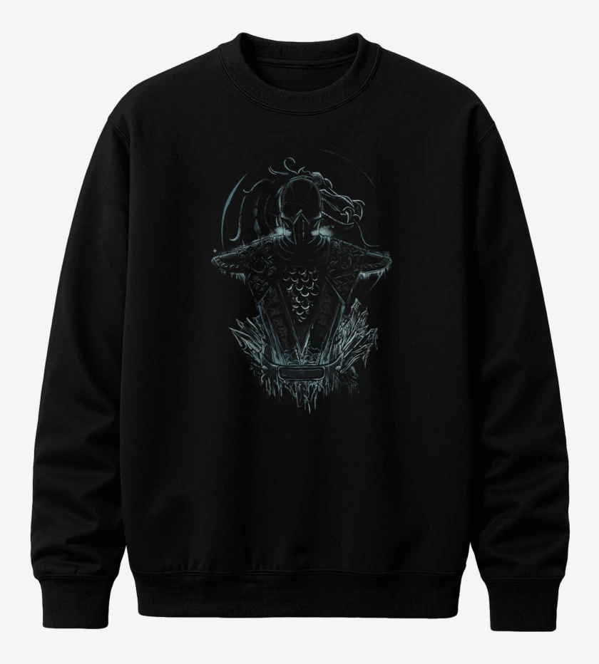 Poleron polo Negro de sub zero 3