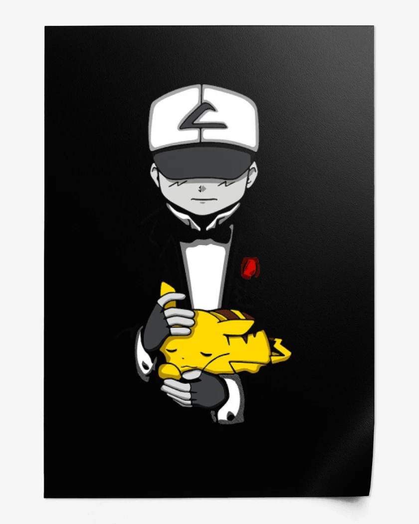 Print Negro de the ash