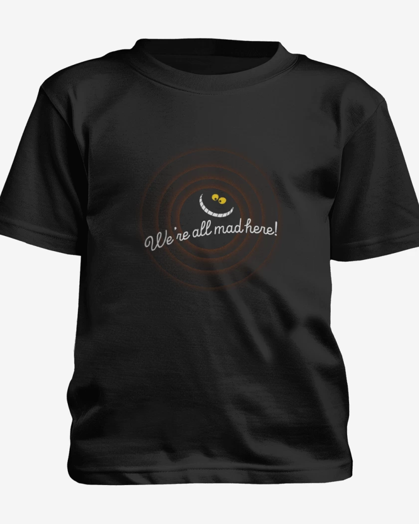 Polera de niño Negro de sonriente 