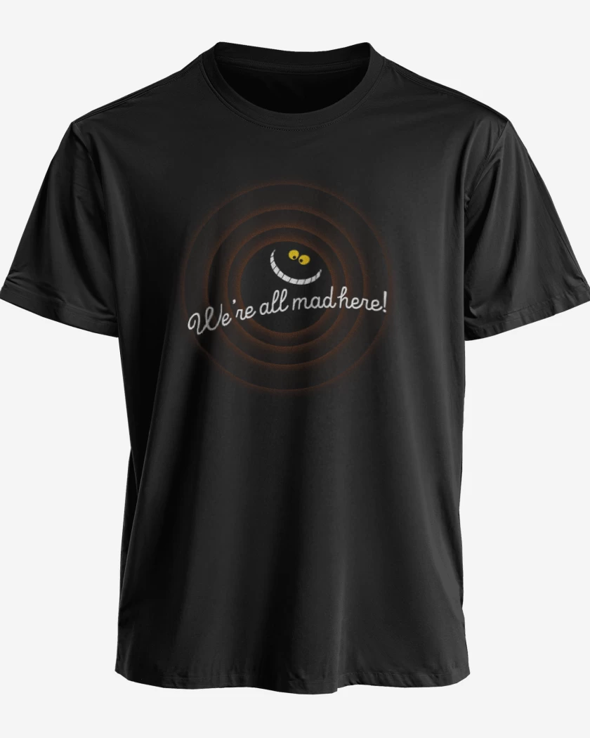 Polera premium Negro de sonriente 