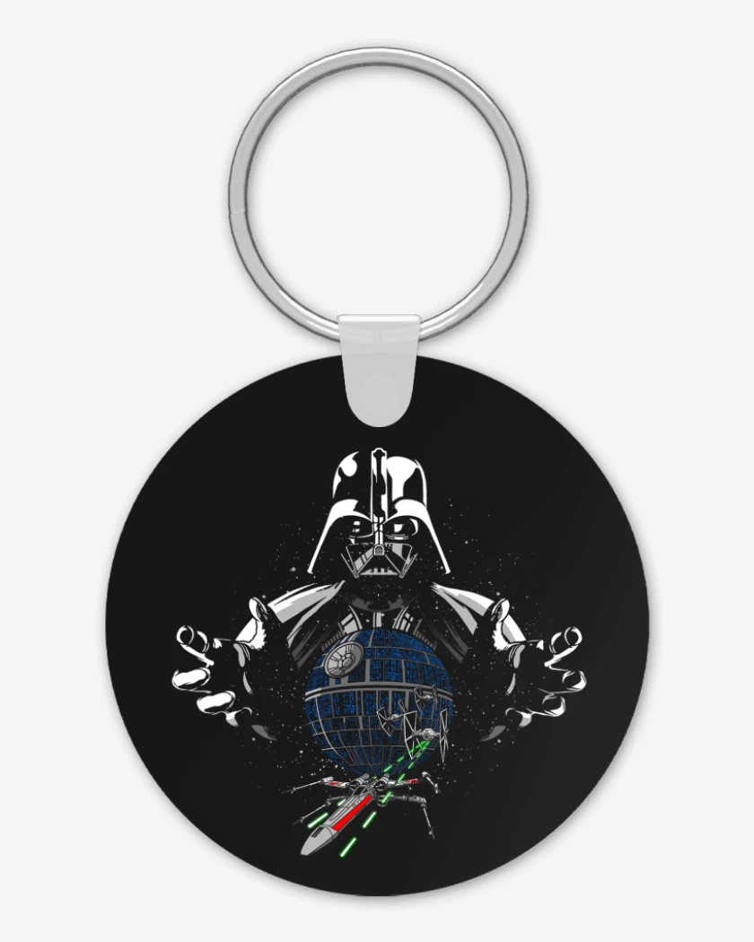 Llavero Negro de vader star death