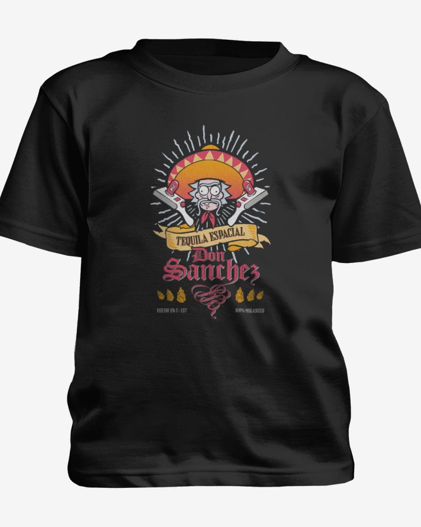 Polera de niño Negro de Don sanchez 