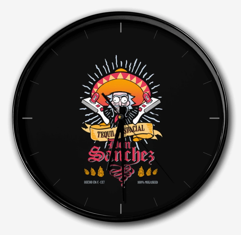 Reloj Negro de Don sanchez 