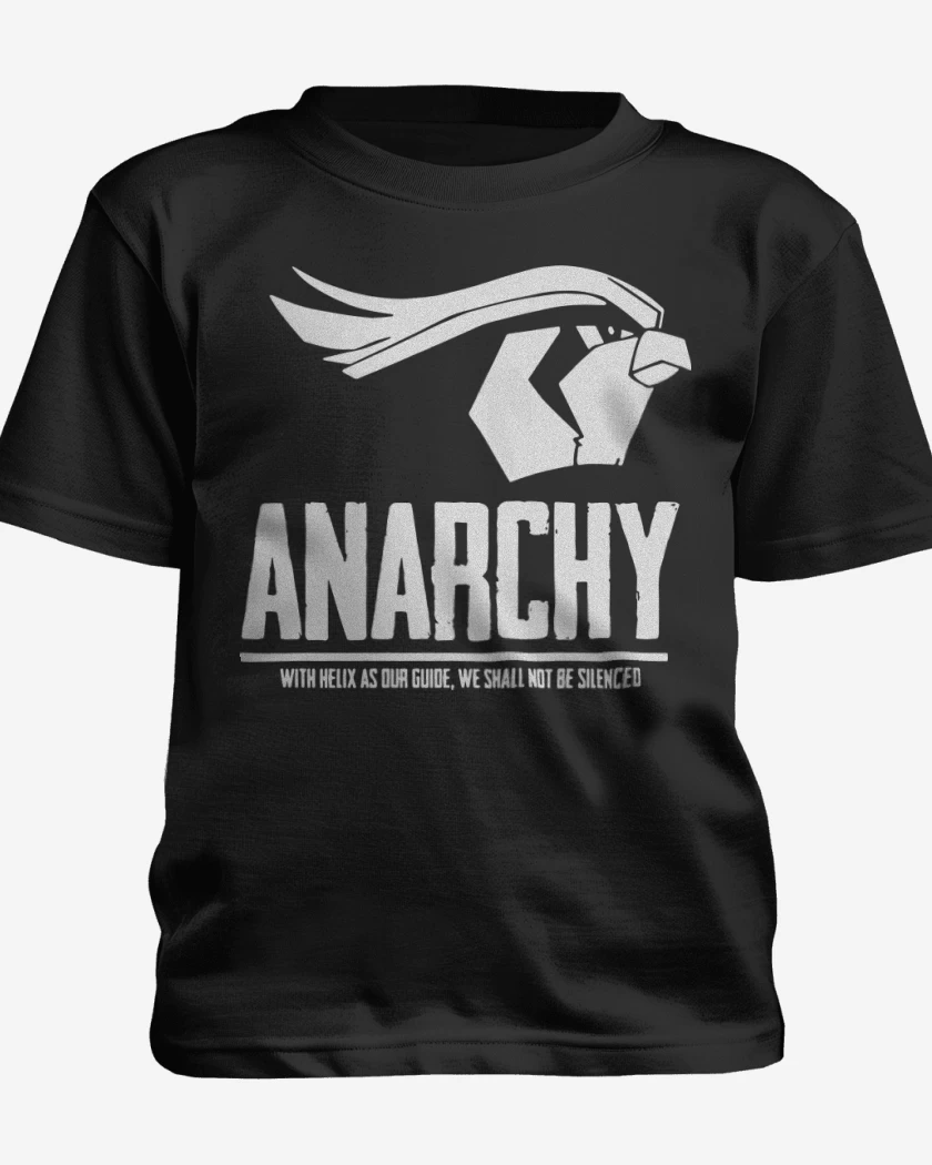 Polera de niño Negro de Anarchy Pidgeotto