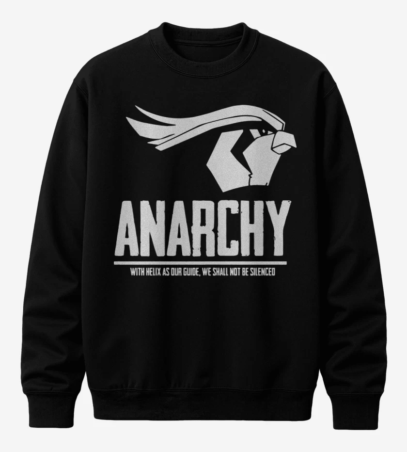 Poleron polo Negro de Anarchy Pidgeotto