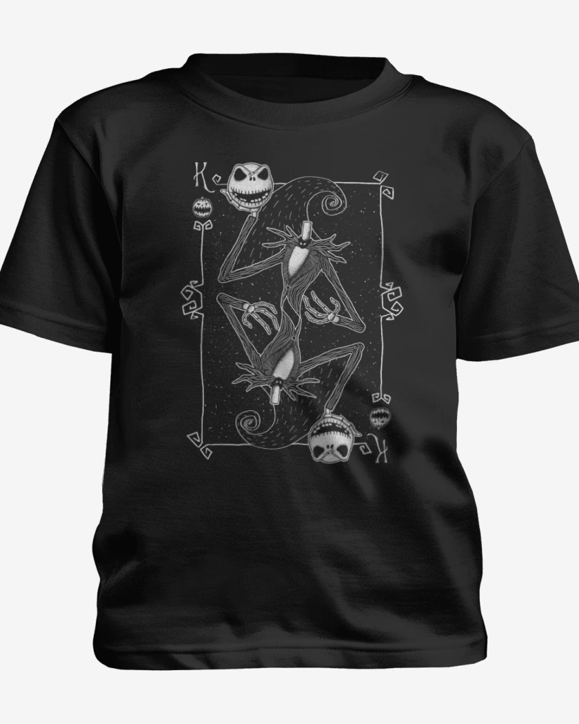 Polera de niño Negro de jack cartas