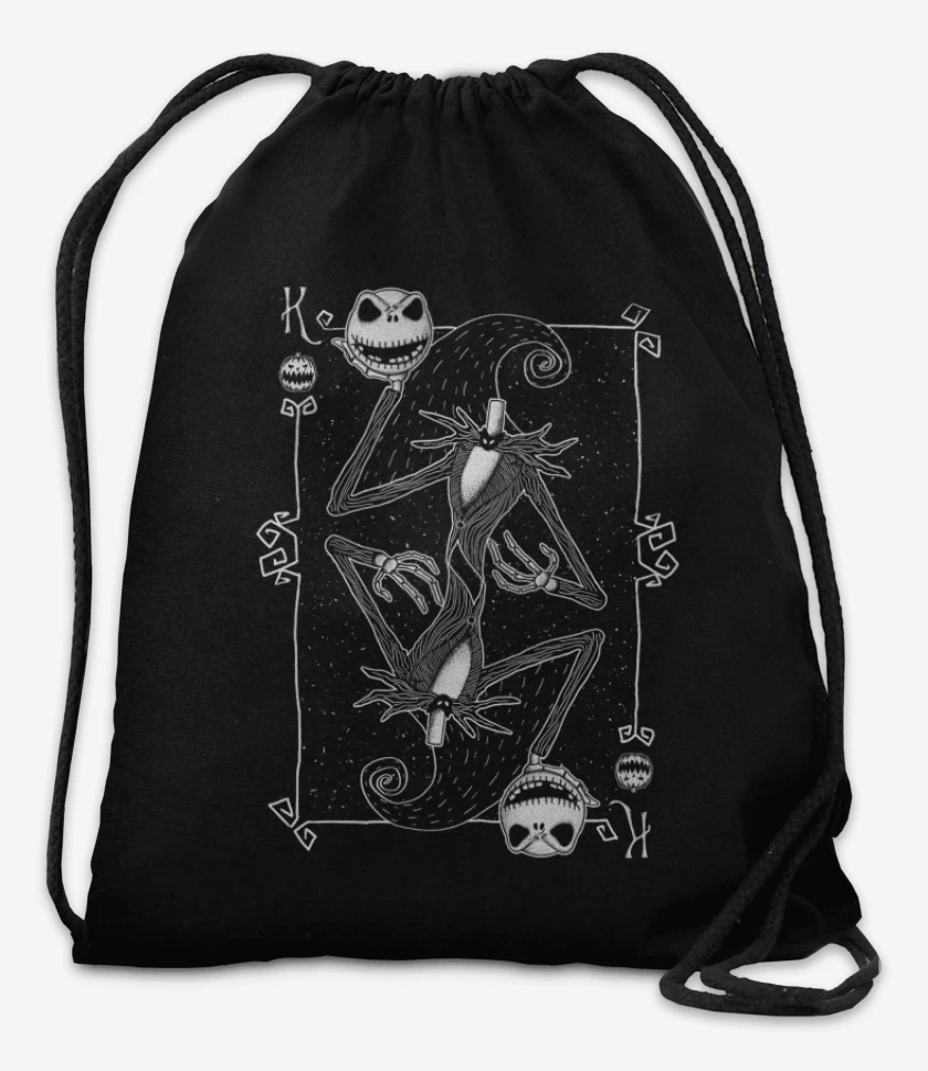 Mochila Negro de jack cartas