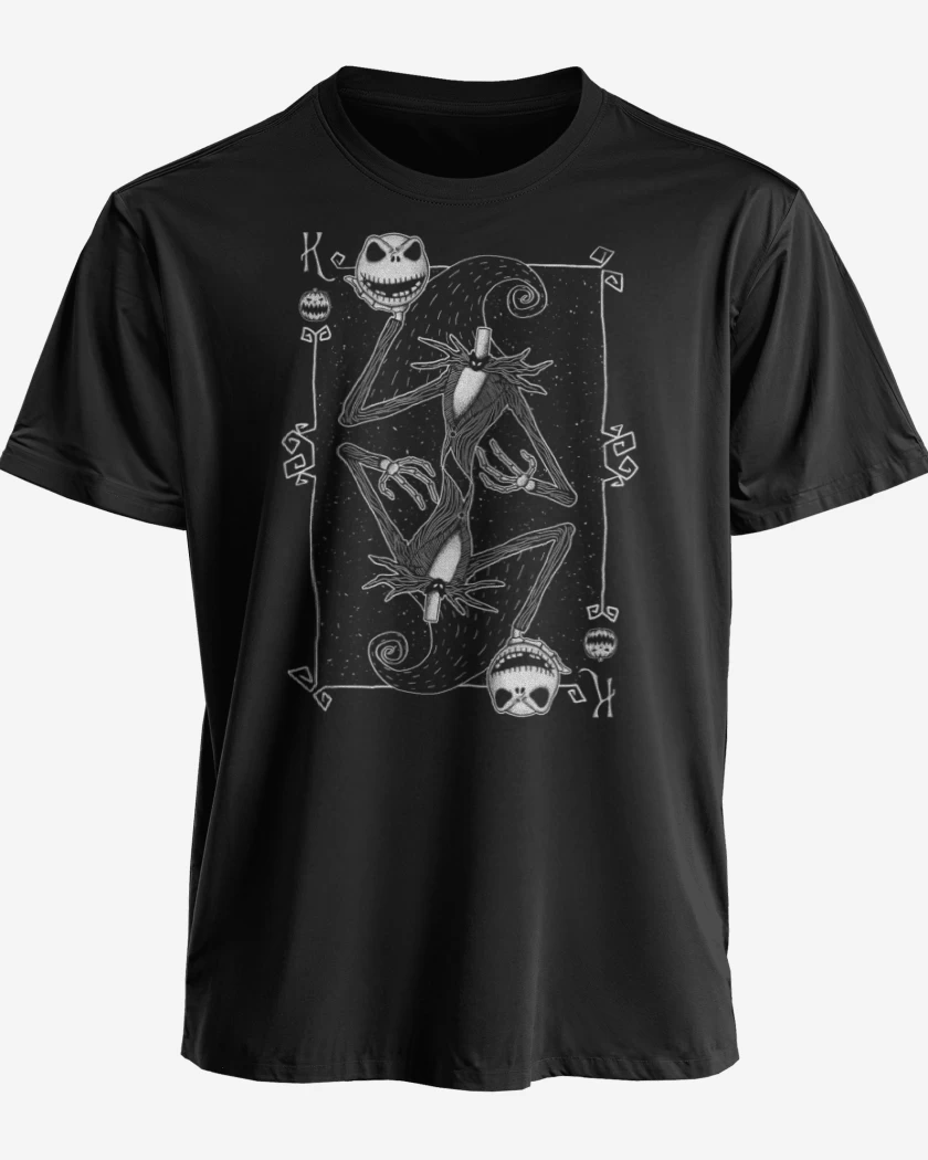 Polera premium Negro de jack cartas