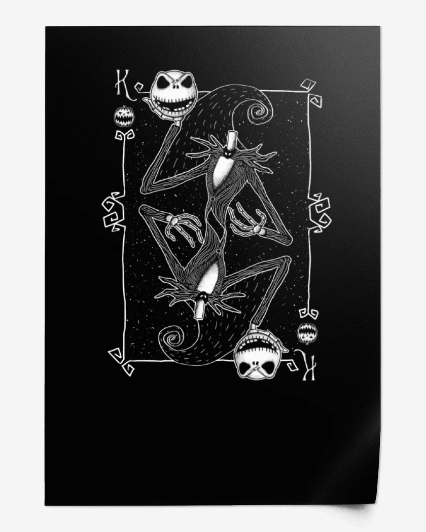 Print Negro de jack cartas