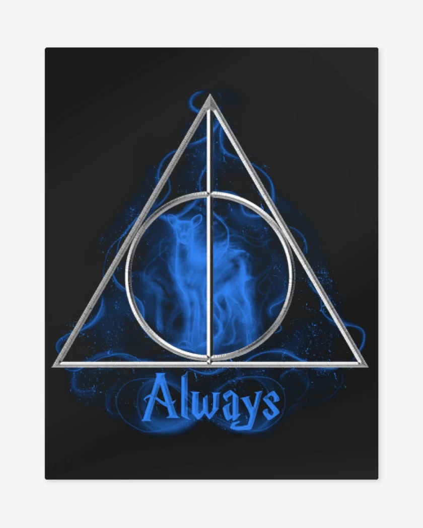 Print metalico Negro de Always