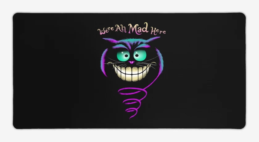 Mouse pad Gamer Negro de Sonriente 3