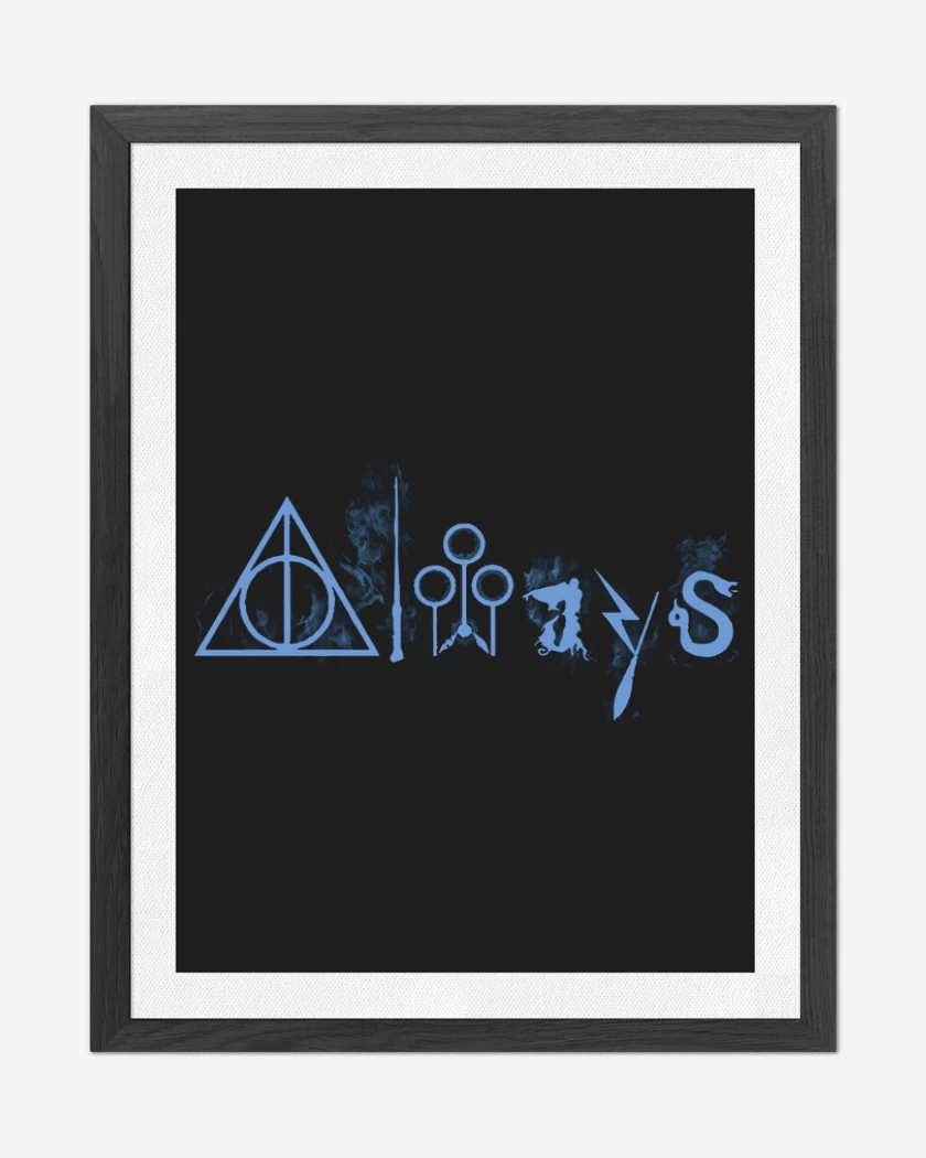 Cuadro decorativo harry potter full color