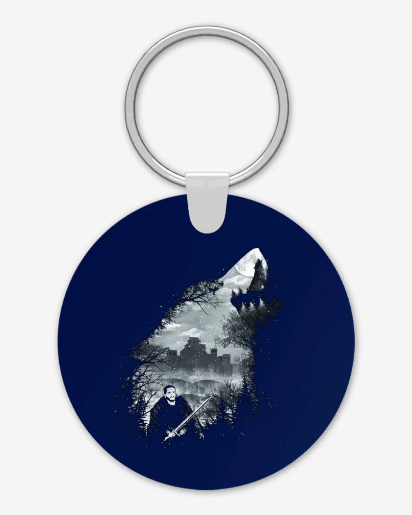 Llavero stark lobo