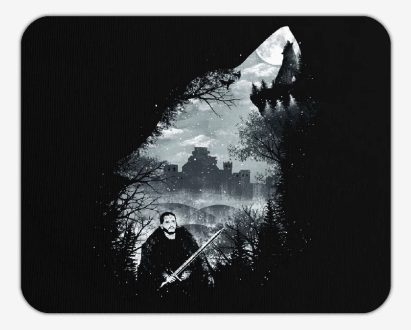 Mousepad stark lobo