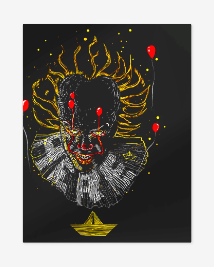 Print metalico Negro de Eso