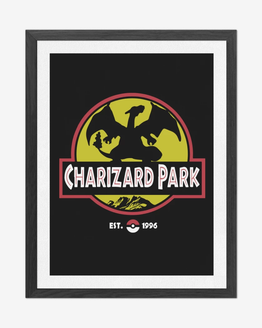 Cuadro decorativo Charizard Park
